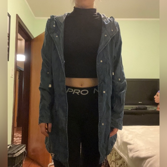 Dynamite Jackets & Blazers - Jean Utility Jacket